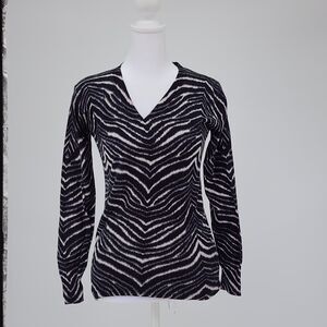 Michael Kors long sleeve animal print t-shirt (PS)